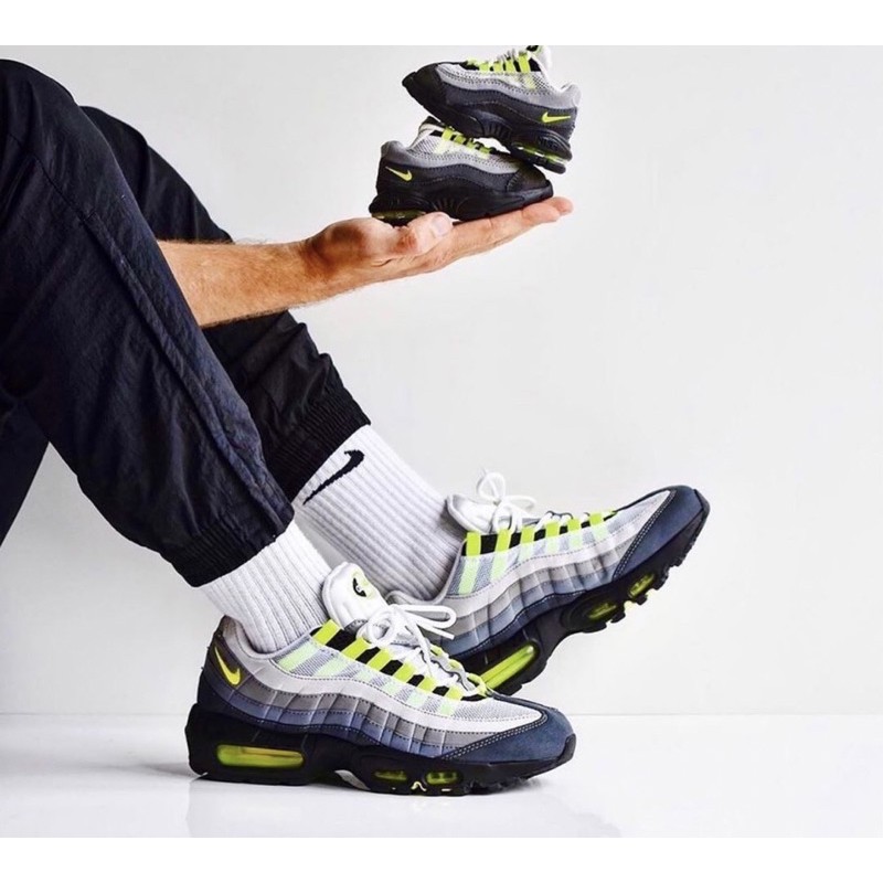 NIKE air max 95 OG NEON 螢光黃 2020復刻 CT1689-001全碼代購