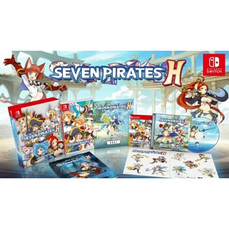 全新現貨】NS Switch遊戲Seven Pirates H 極限凸旗七海盜H 中文版限定