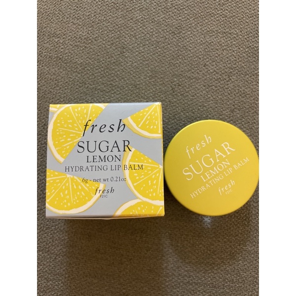 全新現貨Fresh Sugar Lemon Hydrating Lip Balm • 6g 蝦皮購物