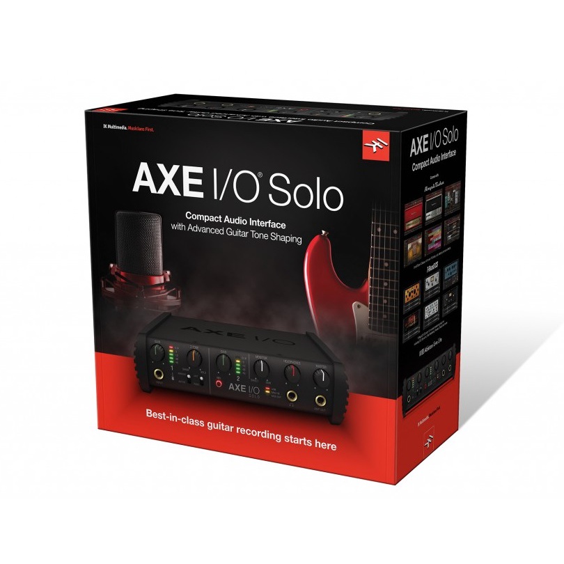 萊可樂器IK Multimedia AXE I/O Solo 錄音介面公司貨| 蝦皮購物