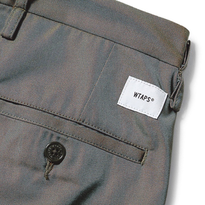 WTAPS 20AW TUCK / TROUSERS / RAPO. TWILL 休閒長褲| 蝦皮購物