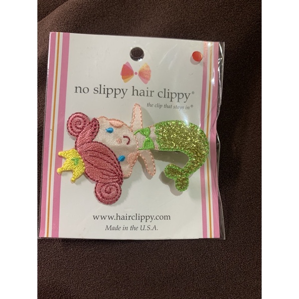 no slippy hair clippy 專利髮夾 寶寶髮夾 防滑 不傷頭皮（全新） 蝦皮購物