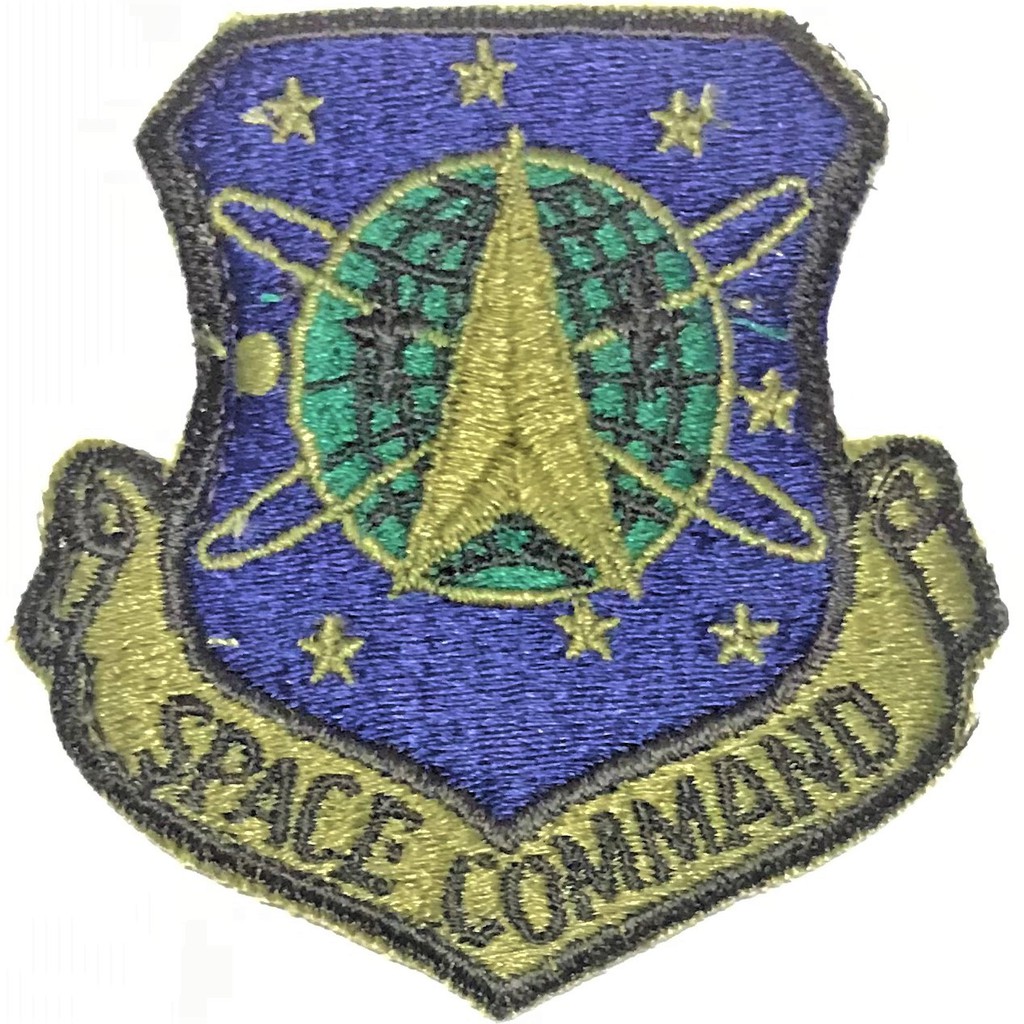美軍公發 USAF 空軍 Space Command 太空司令部 臂章 綠色 全新 | 蝦皮購物