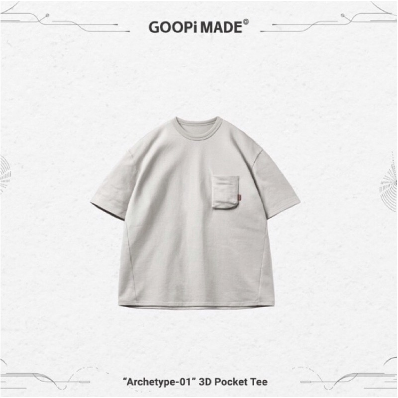 Goopimade 3d Pocket T-shirt In Turquoise