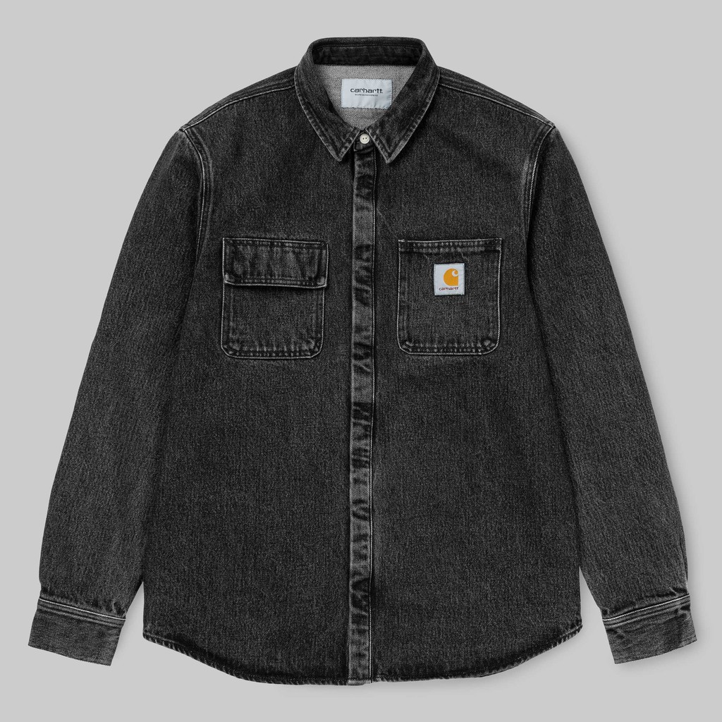 貓仔球鞋現貨Carhartt WIP Salinac Shirt Jacket 丹寧工裝襯衫外套