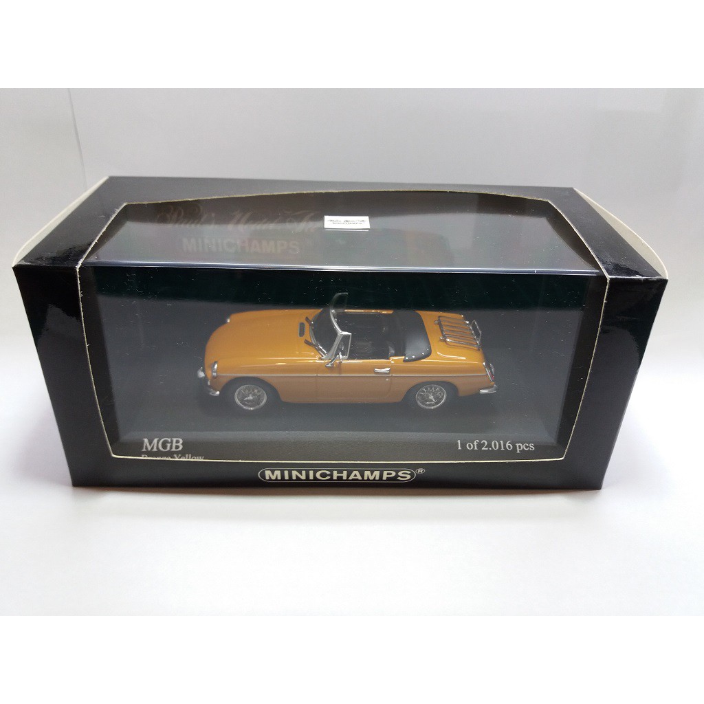 Minichamps 1/43 1967 MG MGB orange 敞篷車模型車老爺車| 蝦皮購物