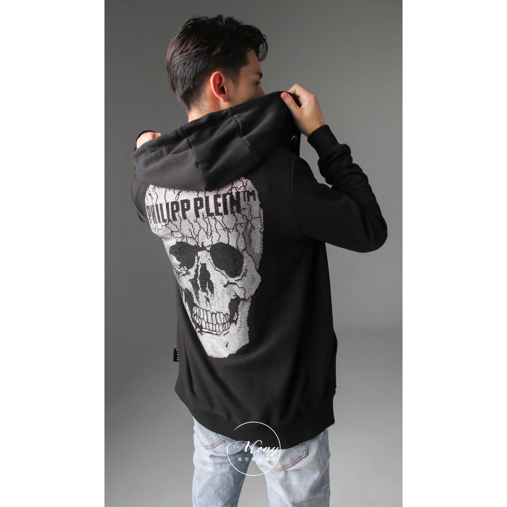 【2020最新款】 PHILIPP PLEIN PP 滿鑽骷顱外套【莫尼服飾精品