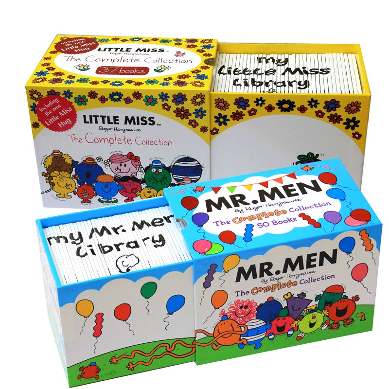 預購附CD】Mr. Men Little Miss 奇先生妙小姐英文繪本| 蝦皮購物