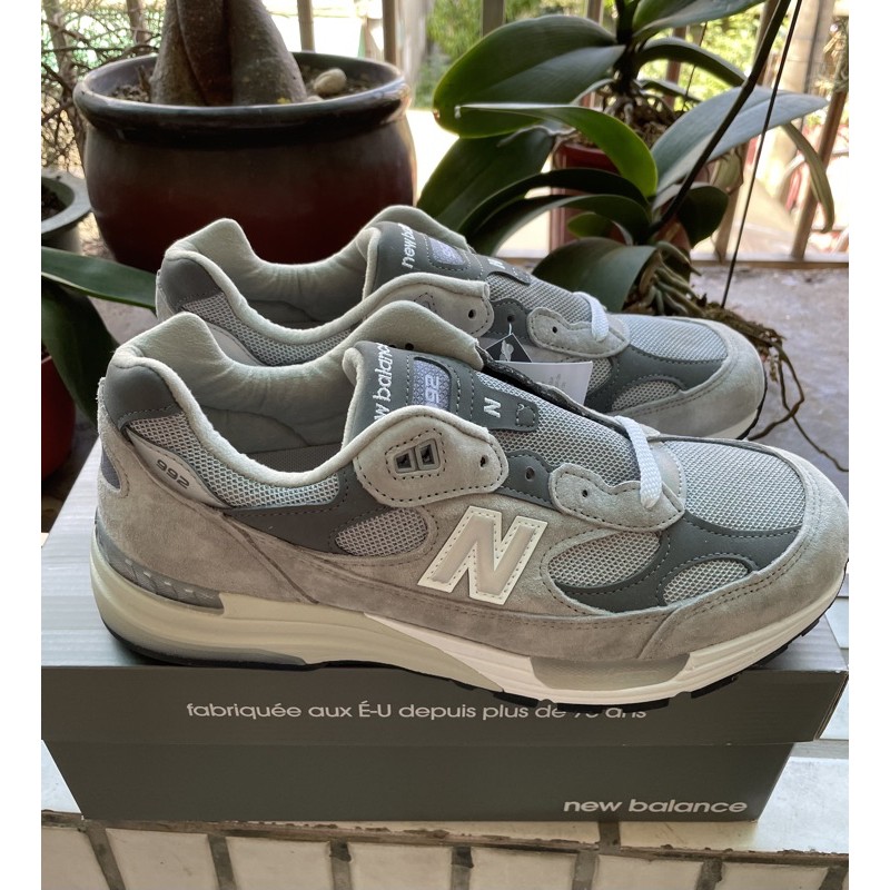 全新公司貨992元祖灰US10.5 new balance M992GR NB 老爹992GR | 蝦皮購物