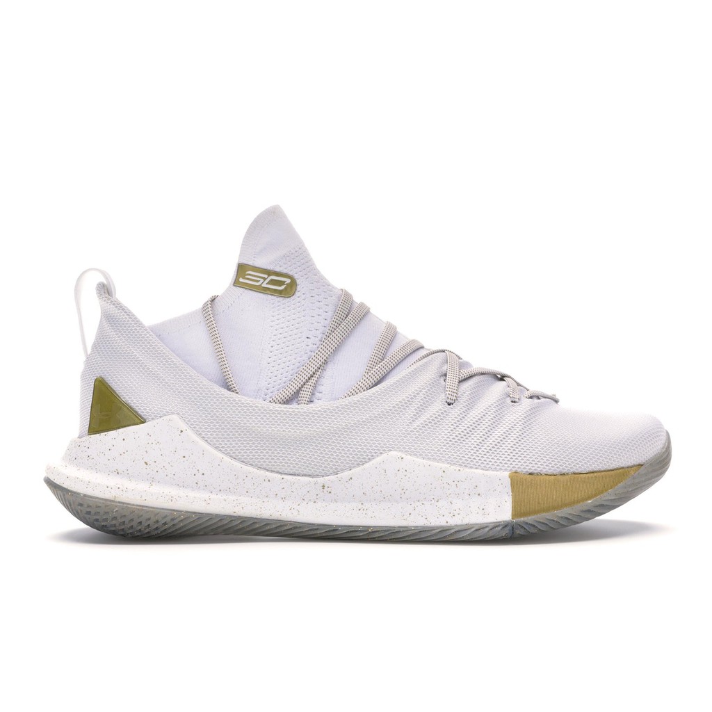 Curry 6 white on sale gold