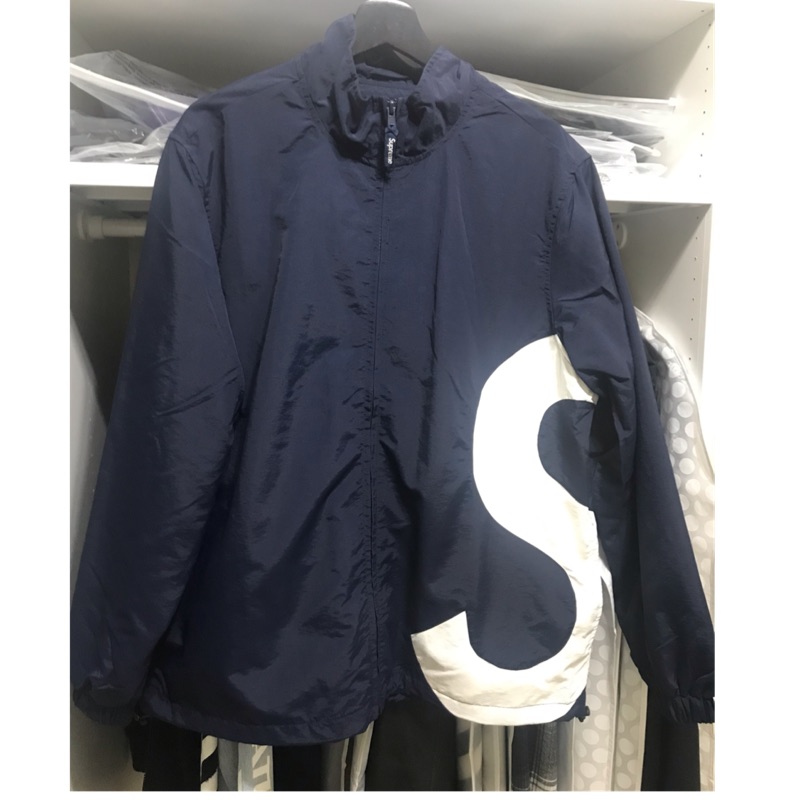 Supreme s hotsell logo track jacket