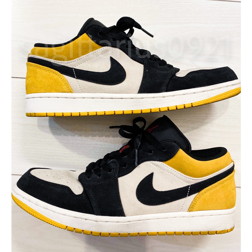 Nike Air Jordan 1 Low Sail University Gold Black 日本直送保證正品