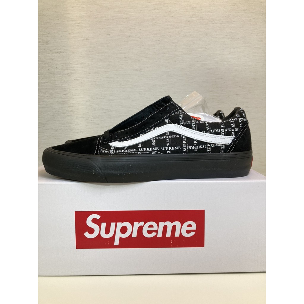 KHSELECT 現貨Supreme®/Vans® Old Skool Pro 聯名低筒| 蝦皮購物