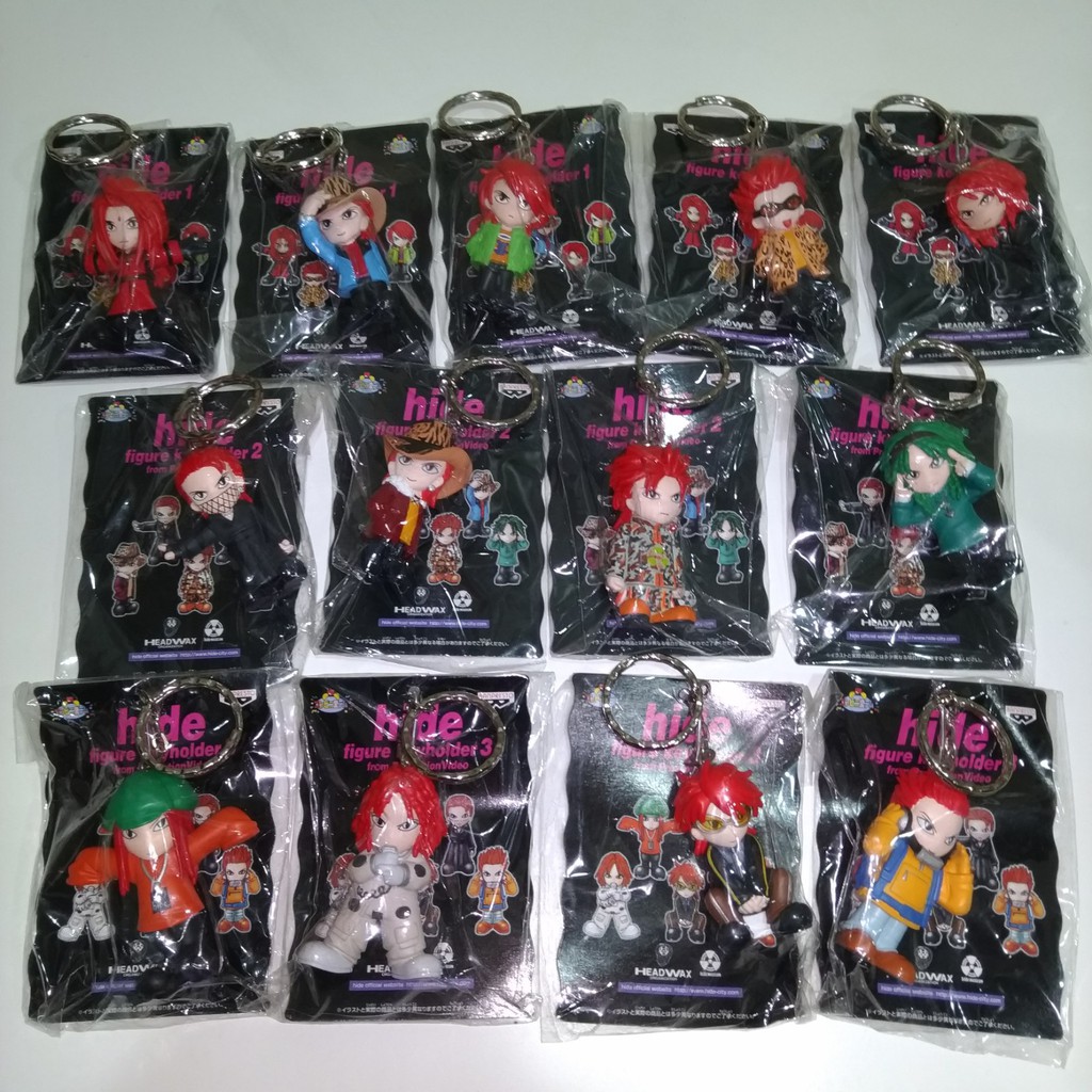 hide公仔鑰匙圈吊飾 / X JAPAN XJAPAN 周邊 BANPRESTO 萬普 松本秀人 | 蝦皮購物
