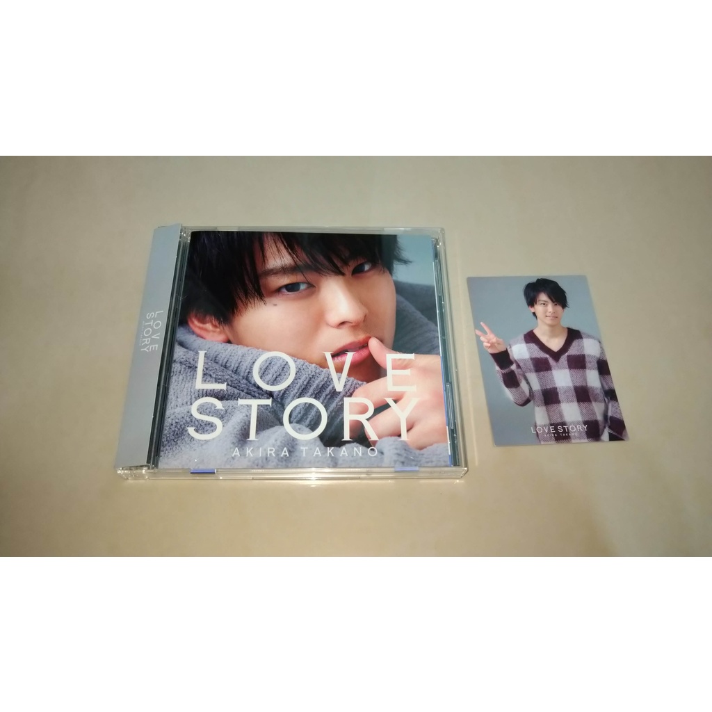 高野洸 專輯 1st LOVE STORY / MUSIC VIDEO盤 (CD+DVD) / 全專 /二手