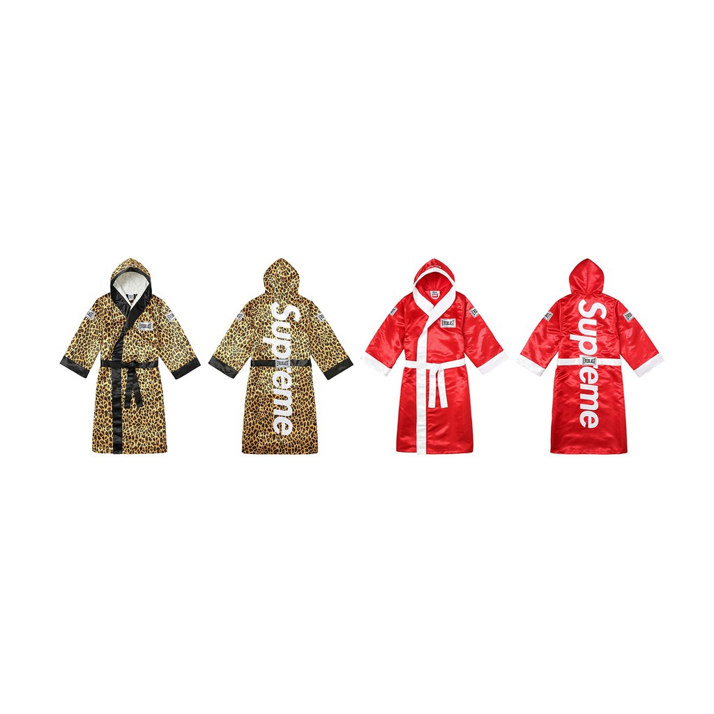 Supreme Everlast Satin Hooded Boxing Robe