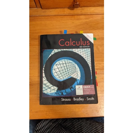 大學微積分原文書 Calculus - Strauss Bradley Smith 3rd edition | 蝦皮購物