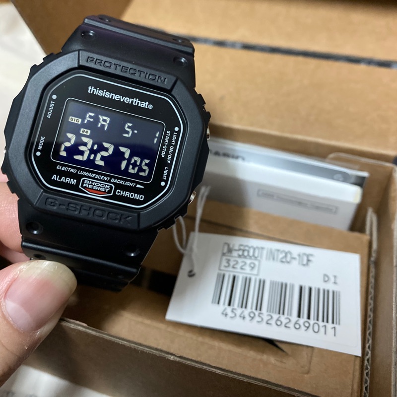 現貨thisisneverthat x G-Shock DW-5600手錶