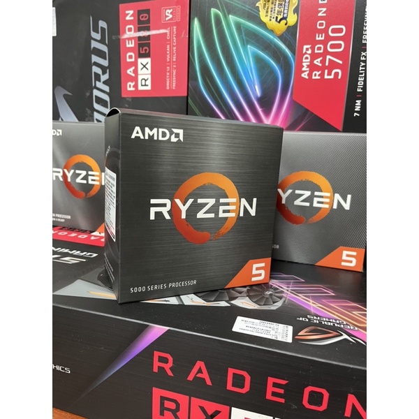 AMD CPU Ryzen 5 5600G R5 5600X CPU AM4 有風扇散片| 蝦皮購物