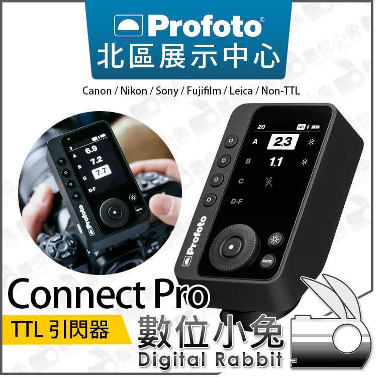 Profoto Connect Pro Non-TTL Canon Nikon Sony Fuji Leica 引閃器