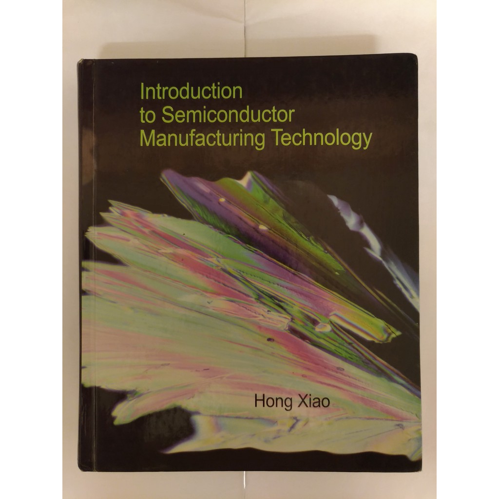 #1Introduction to Semiconductor Manufacturing Technology 精裝版 | 蝦皮購物