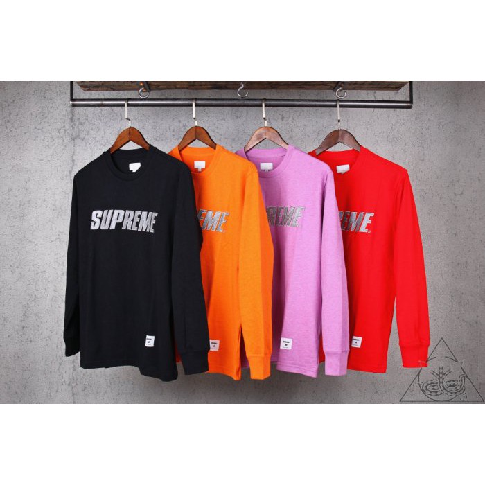 HYDRA】Supreme Reflective L/S Top 3M 反光ARC 長袖長TEE【SUP104