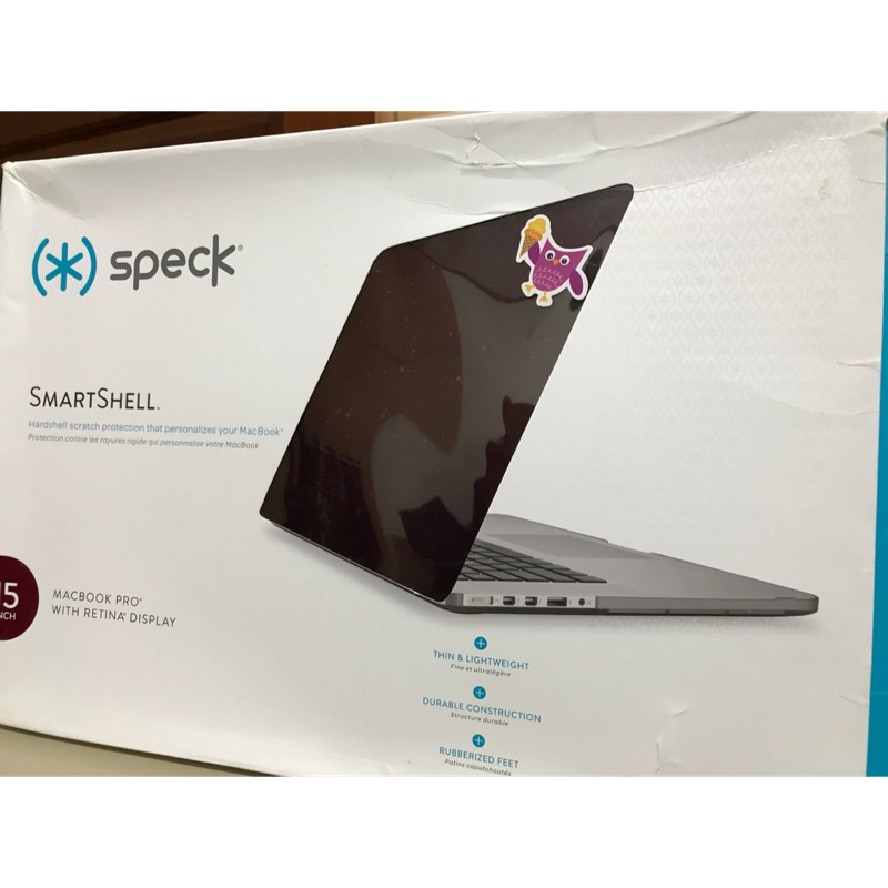 Speck MacBook Pro Retina 15吋透明亮面保護殼| 蝦皮購物