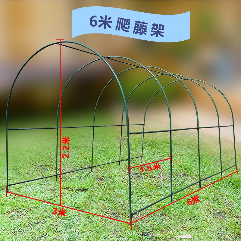 現貨含稅/庭院拱形花架支架爬藤架戶外花棚鋼管大棚骨架暖房溫室花房架子花園庭院薔薇百香果葡萄爬藤架瓜架網架 訂製 | 蝦皮購物