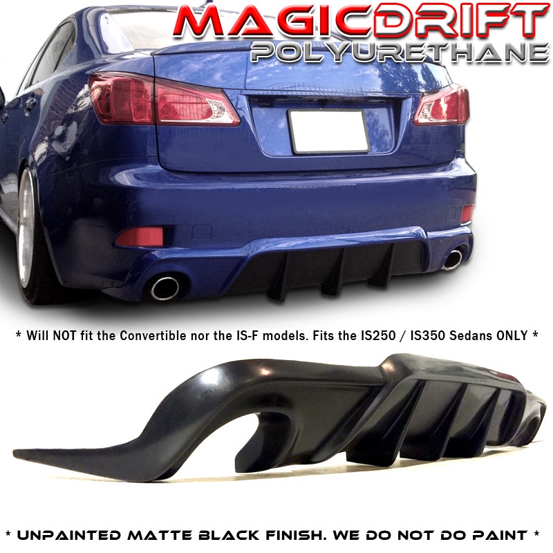 06-13 Lexus IS250 IS350 F-Sport Style Rear Bumper Lip#217後下巴 | 蝦皮購物