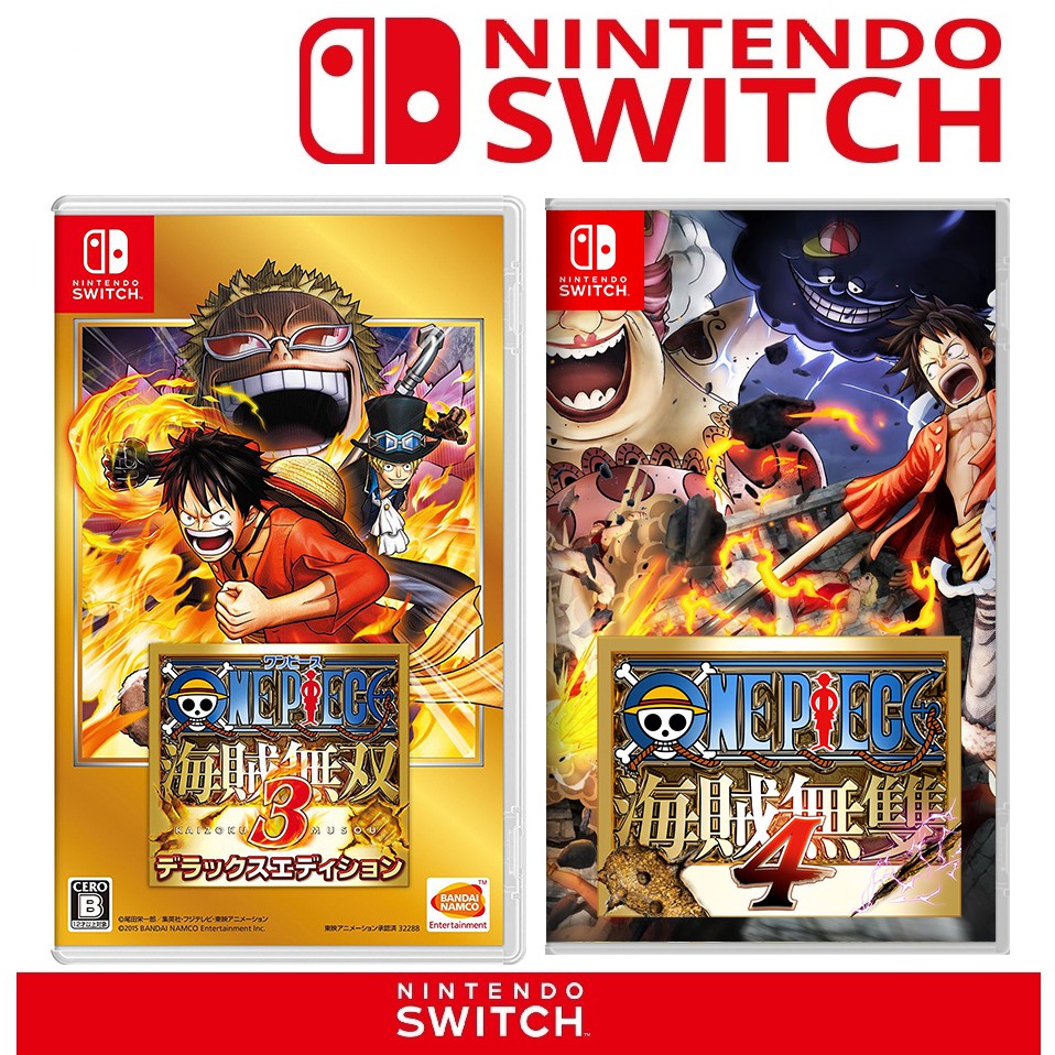 台灣公司貨 中文版 任天堂 Switch 海賊無雙4 海賊無雙3 現貨供應 航海王 海賊王