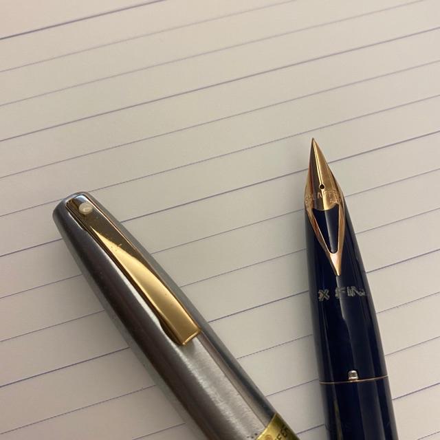 筆來筆趣》Sheaffer 440 14K金EF/F鋼筆| 蝦皮購物