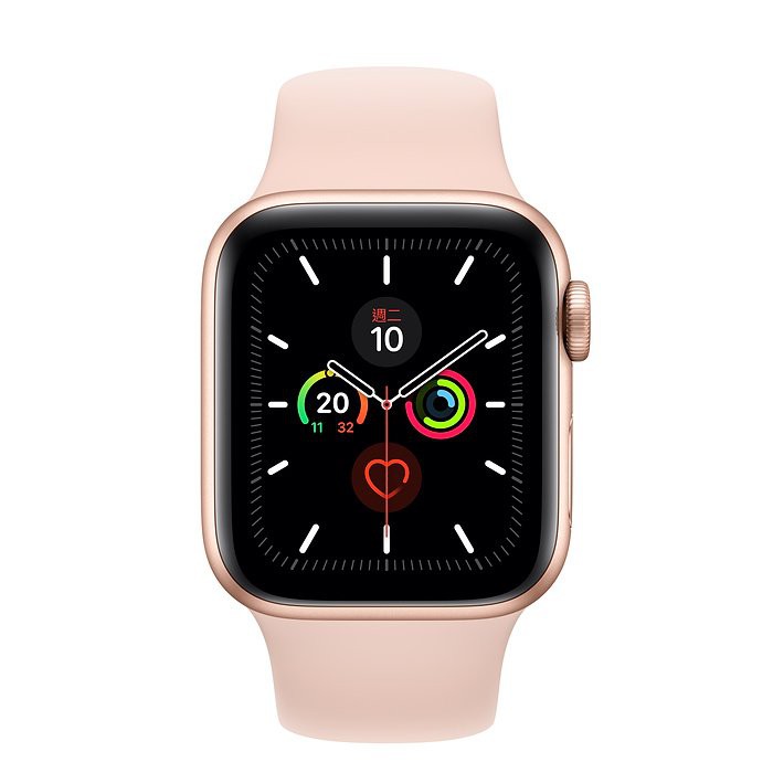 Apple Watch Series 5 40公釐智慧手錶(GPS) _原廠公司貨(MWV72TA/A