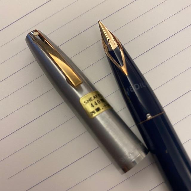 筆來筆趣》Sheaffer 440 14K金EF/F鋼筆| 蝦皮購物