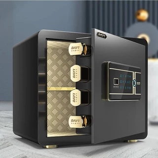 熱推 大一保險櫃家用小型隱形保險箱密碼指紋智能全鋼衣櫃辦公室保管箱