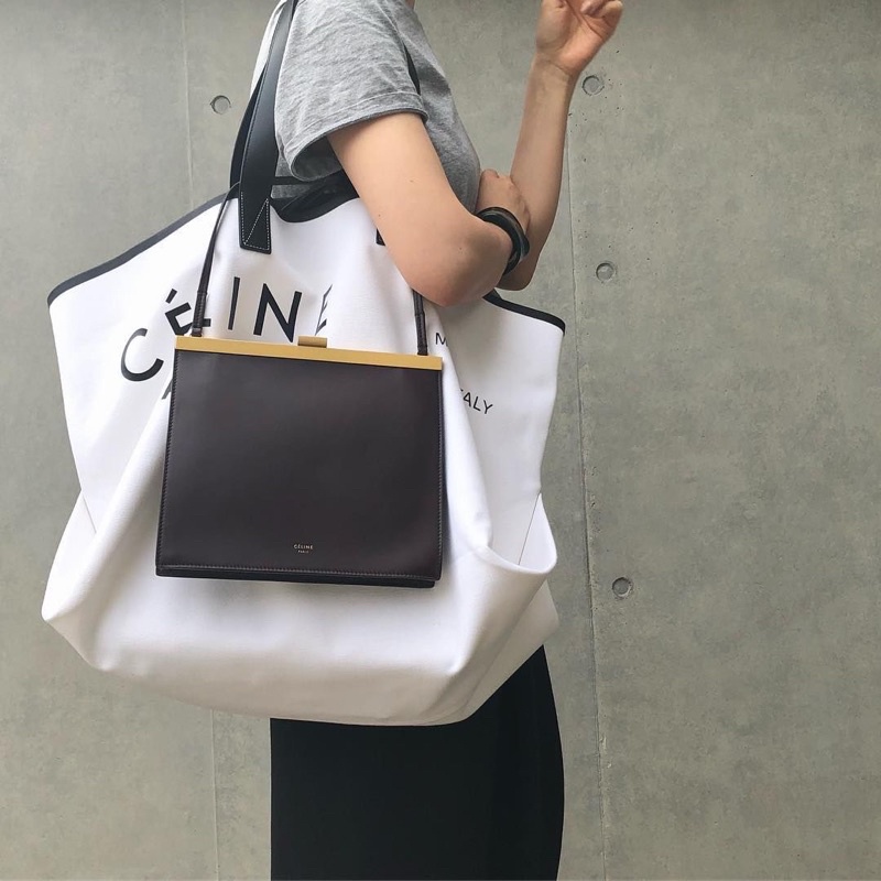 Old celine deals clasp bag