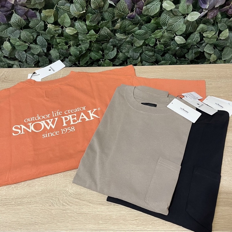 Mars*台北京站Snow Peak x JOURNAL STANDARD relume cut-and-sew T