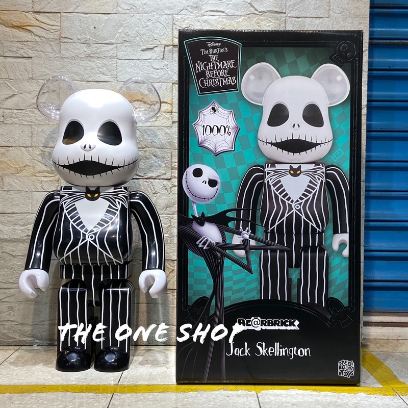 TheOneShop 缺貨中BE@RBRICK Jack Skellington 聖誕夜驚魂傑克庫柏力克