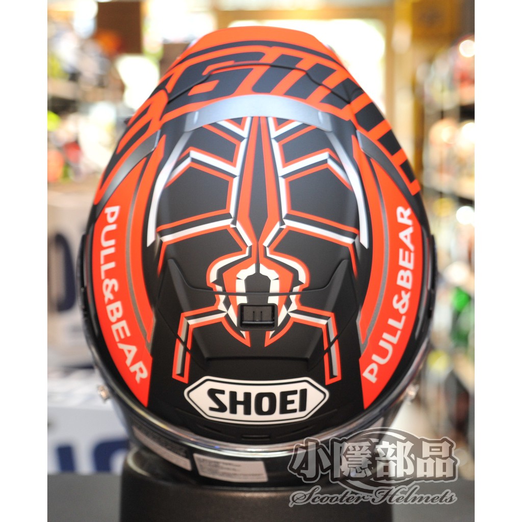 小隱部品】 Shoei X-14 Marquez Black concept TC-1 消光黑紅冬季測試