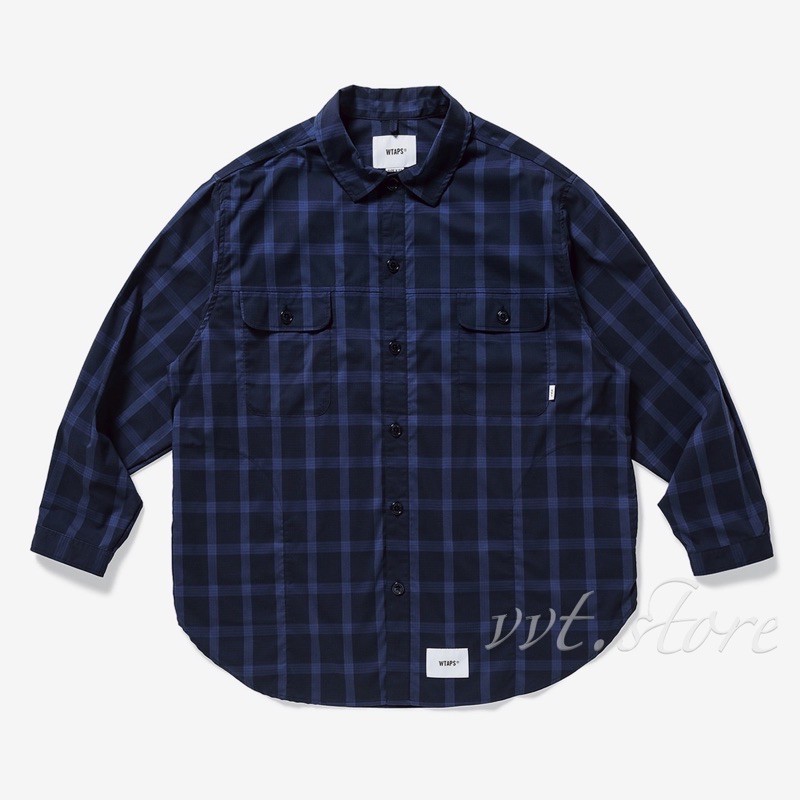 WTAPS 21SS WCPO / LS / COPO. RIPSTOP. TEXTILE. COOLMAX® 長袖襯衫| 蝦皮購物