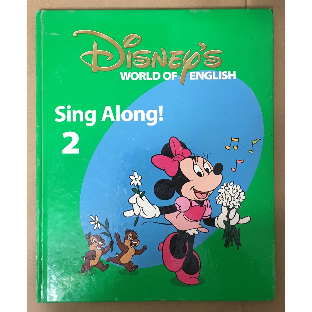 【二手童書】Disney's world of English Sing Along! 2