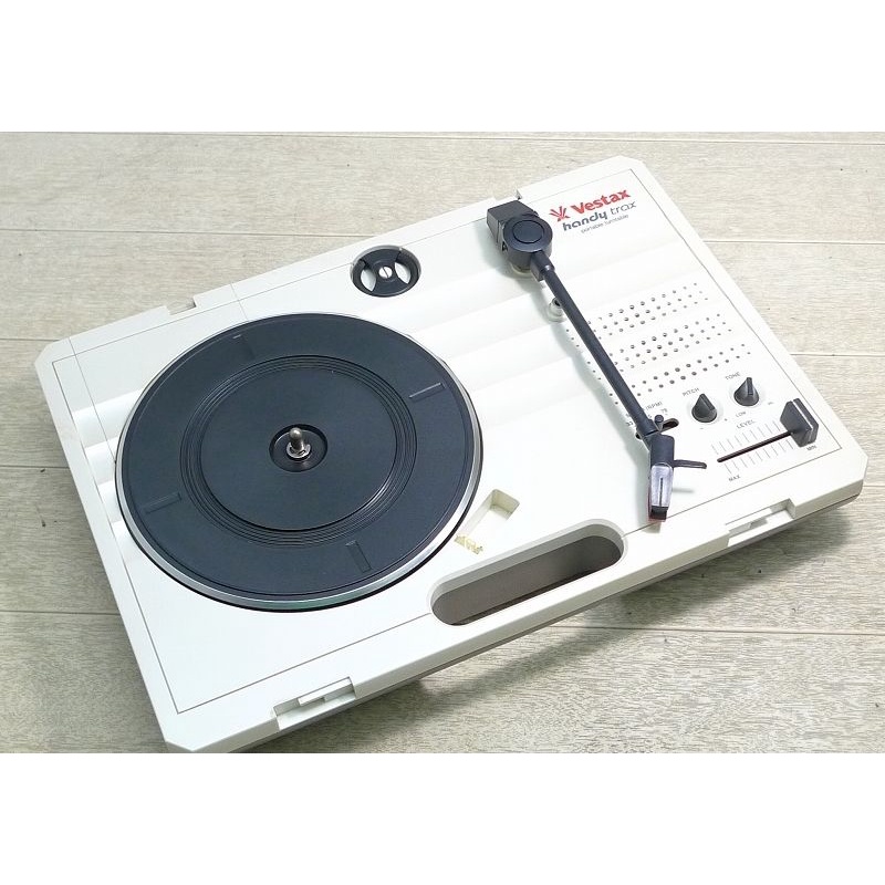 VESTAX 經典隨身唱盤黑膠播放器HANDY TRAX 白| 蝦皮購物