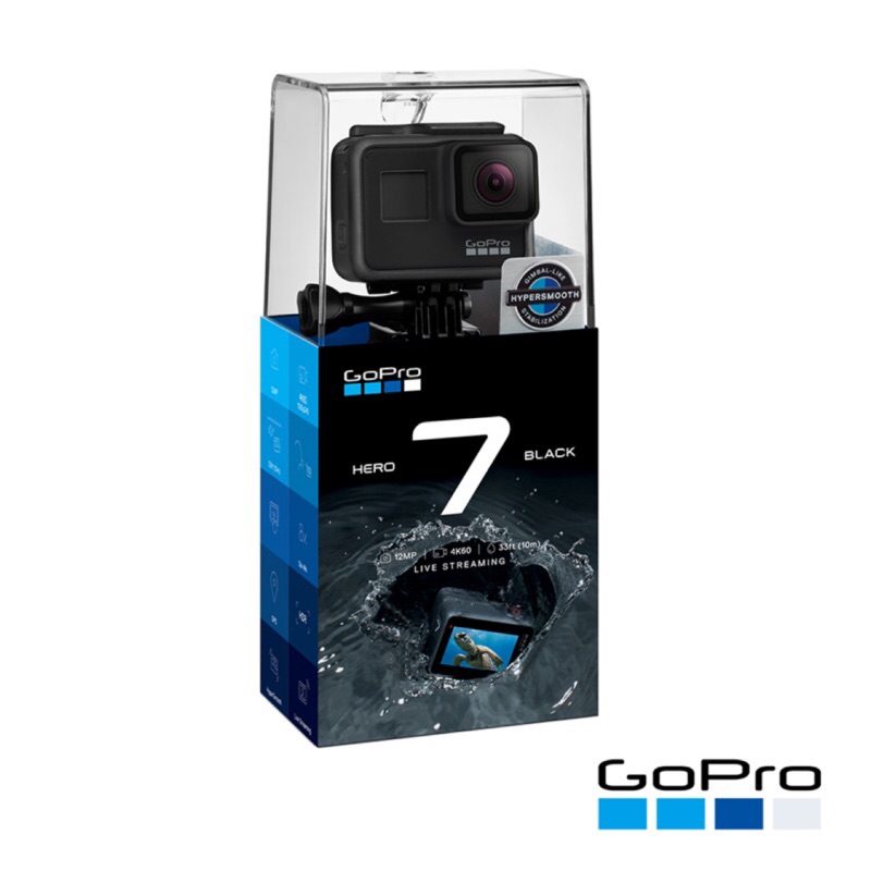 GoPro HERO 7 black 尾牙抽中🎁全新未拆封台灣公司貨| 蝦皮購物