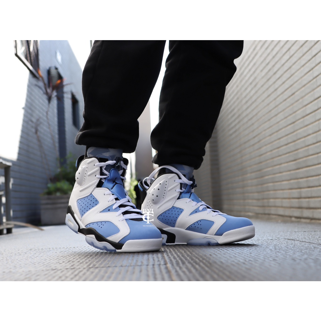 貳伍壹.TC】Nike Air Jordan 6 Retro UNC AJ6 北卡藍白藍CT8529410