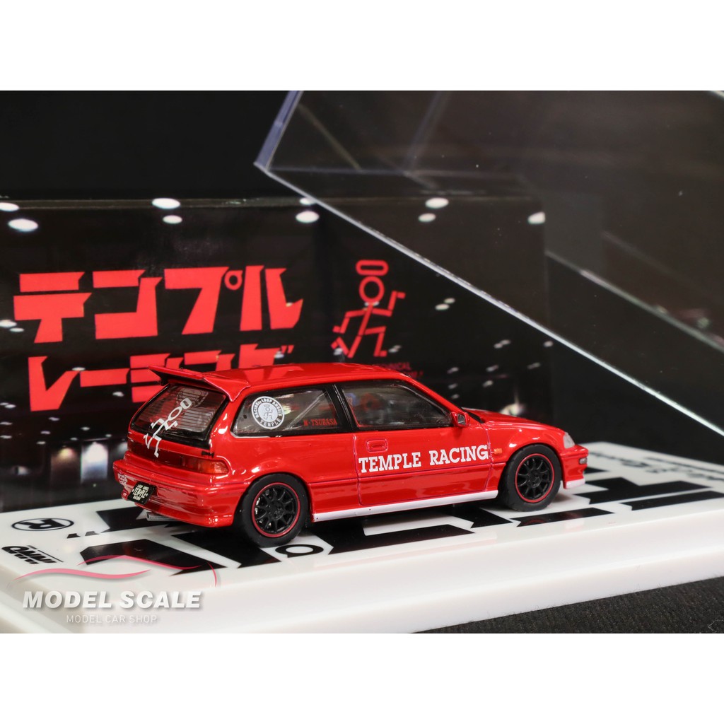 模例】iNNO64 1/64 Honda Civic EF9 Temple Racing 2020大阪車展