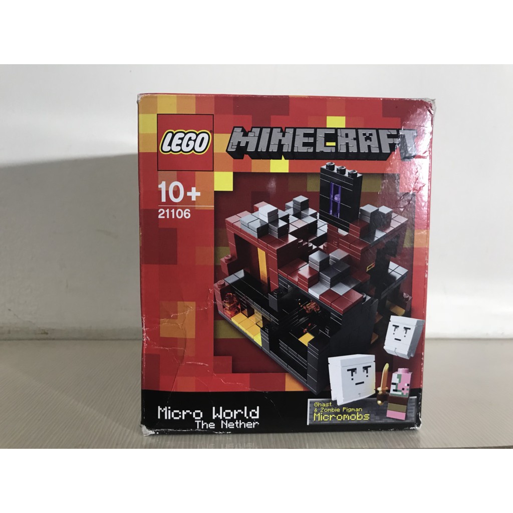 (澳洲免運) LEGO 21106 創世神 Minecraft 樂高 The Nether 地獄 盒損