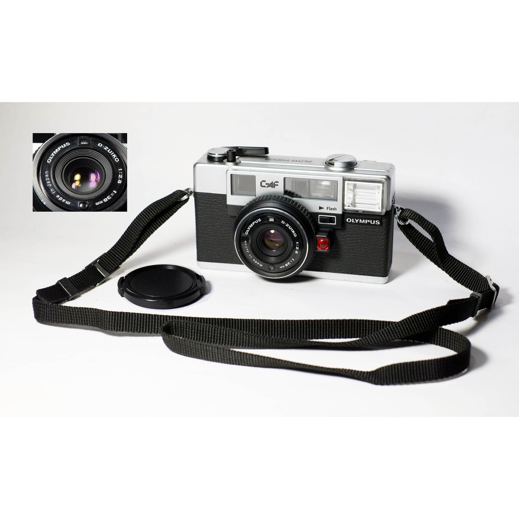 慢調思理] 稀少美品olympus c-af 日本製/ 38mm f2.8 鏡頭乾淨明亮