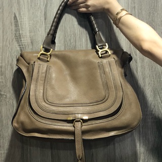 ☆人気☆【Chloe】☆marcie スモール ダブル キャリーバッグ☆ 関税負担なし☆Chloe MARCIE スモールダブルキャリーバッグ