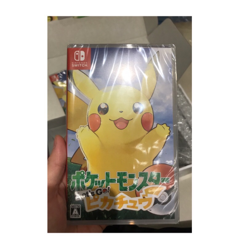 任天堂 switch 精靈寶可夢 皮卡丘版 二手 九成新 | 蝦皮購物