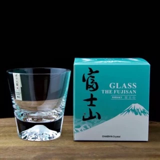 富士山杯 聞香杯 水晶玻璃杯 手工威士忌杯  Whisky 無鉛 單ㄧ純麥 （白雪款）