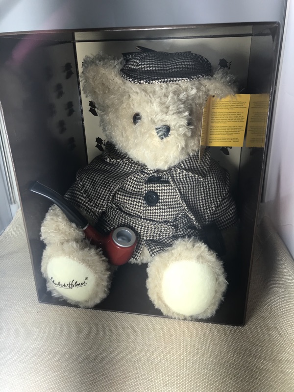 英國現貨Harrods百貨公司限量商品福爾摩斯熊Sherlock Holmes Teddy